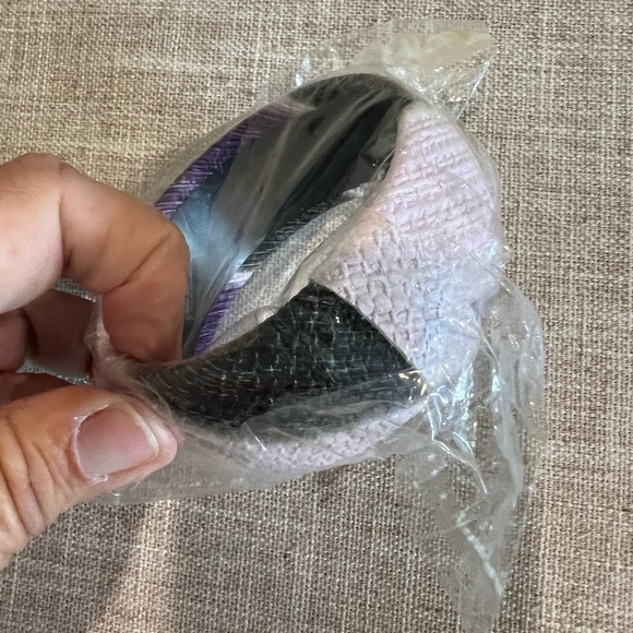 ****Donated***Cuff fabric bracelet multi color - Picture 3 of 5